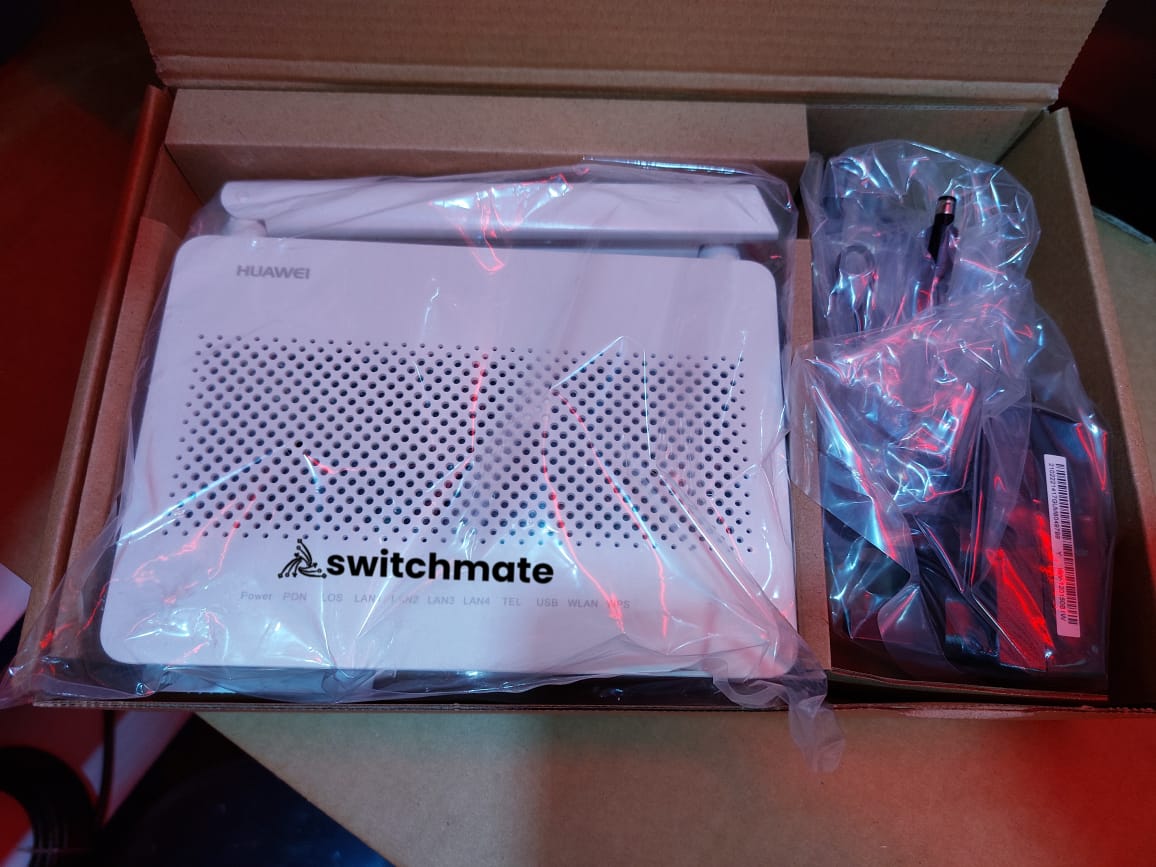 Huawei Echolife HG8546M XPON ONU WiFi Router | FTTH Dual Antenna ONU