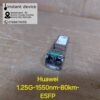 80KM LC optical transceiver module
