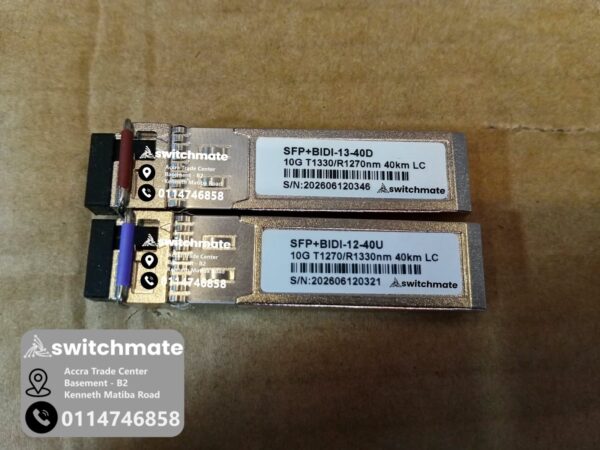 10G BiDi SFP+ 40km single mode fiber transceiver