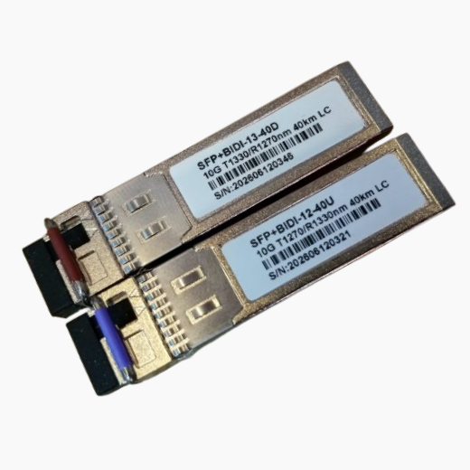 10G SFP+ BiDi 40km 1270nm 1330nm LC DDM pair