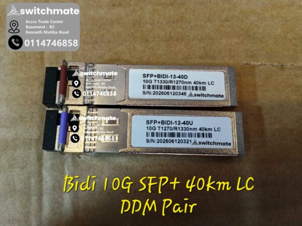 10G SFP+ BiDi 40km LC DDM fiber transceiver Kenya